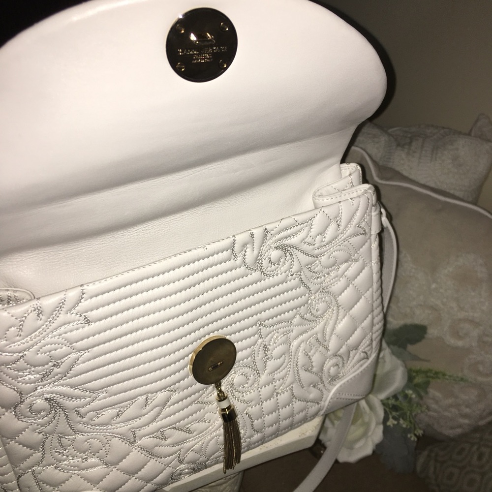 🚫SOLD🚫 Versace Barocco Altea Vanitas Leather Bag - Picture 3 of 8